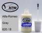 Preview: Alfa-Romeo, Gray, 620 / B: 20ml Lackstift, von ATW Autoteile West.